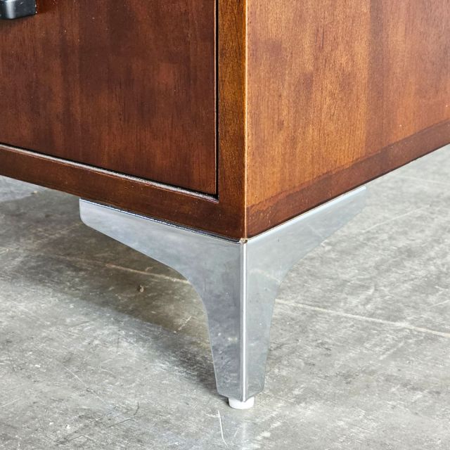 Tủ đầu giường 3 ngăn 40x50x65cm gỗ cao su TDG68067