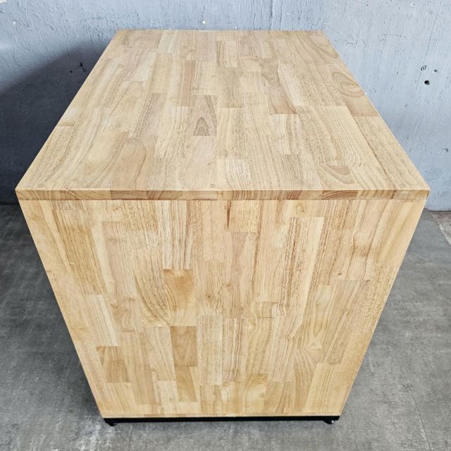 Tủ để máy rửa chén 80x60x75cm gỗ cao su KB68079