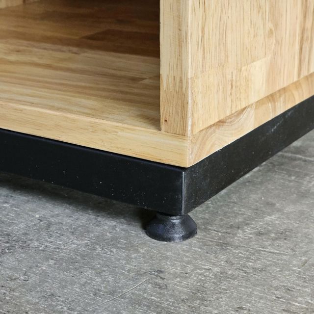 Tủ để máy rửa chén 80x60x75cm gỗ cao su KB68079