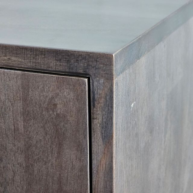 Tủ di động khóa số 80x40x65cm gỗ cao su TCN68082