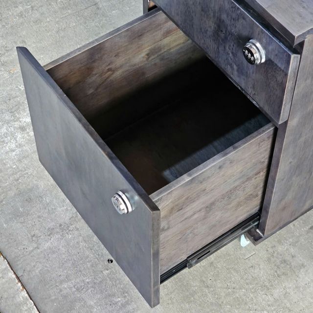 Tủ cá nhân khóa số 40x50x65cm gỗ cao su TCN68081