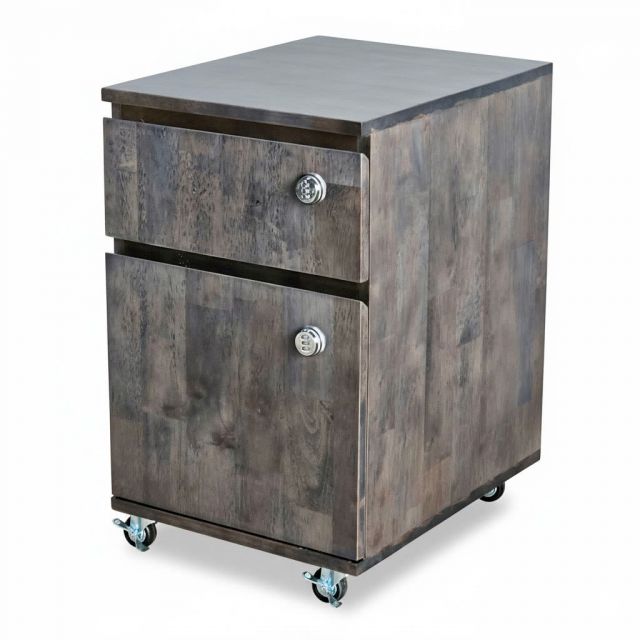 Tủ cá nhân khóa số 40x50x65cm gỗ cao su TCN68081