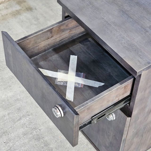 Tủ cá nhân khóa số 40x50x65cm gỗ cao su TCN68081