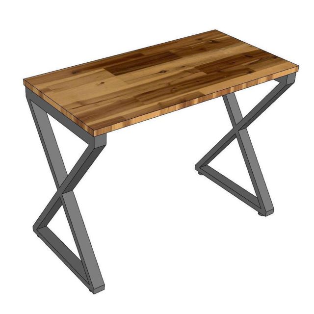 Bàn làm việc 100x50cm gỗ tràm hệ XConcept HBXC058