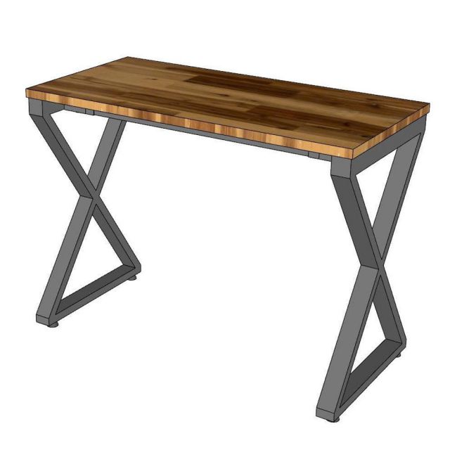 Bàn làm việc 100x50cm gỗ tràm hệ XConcept HBXC058