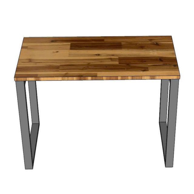 Bàn làm việc 100x50cm gỗ tràm hệ Rectang HBRT123