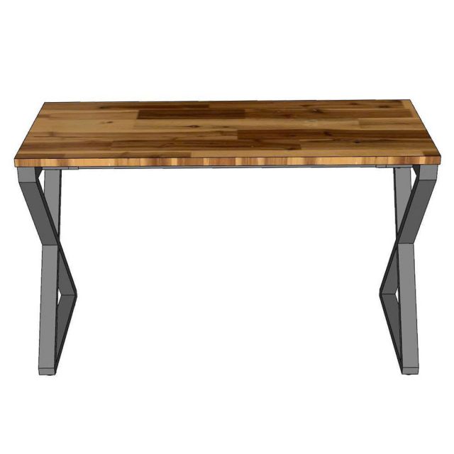 Bàn làm việc 120x50cm gỗ tràm hệ XConcept HBXC059