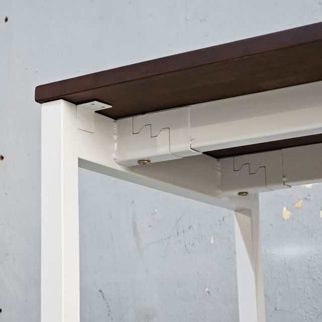 Bàn làm việc 100x50cm gỗ cao su hệ Slean HBSL047