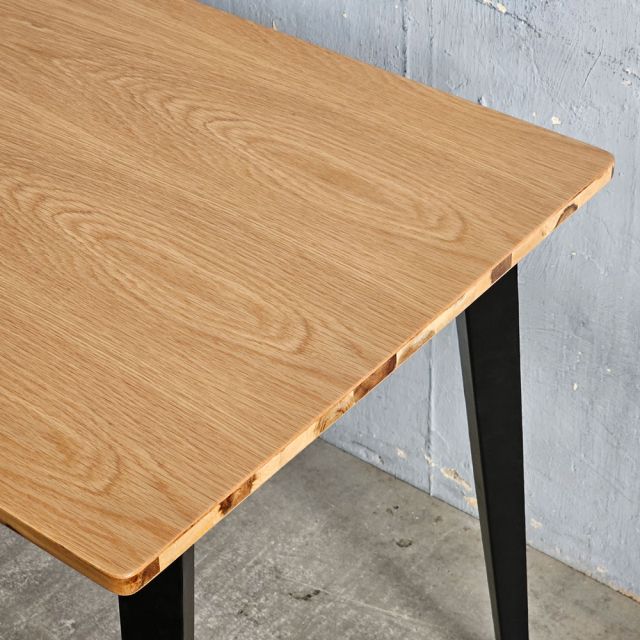 Bàn làm việc 140x60cm gỗ otim phủ veneer sồi HBDI015