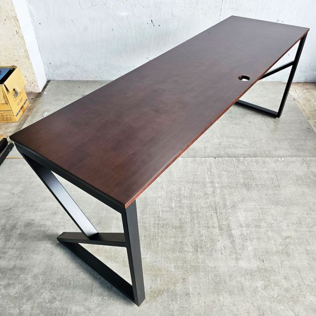 Bàn làm việc 200x60cm gỗ cao su hệ KConcept HBKC059