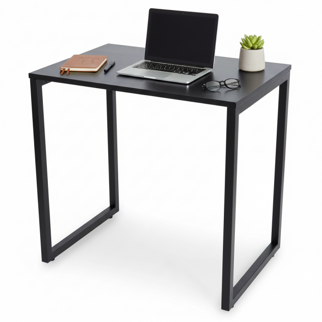 Bàn làm việc mini 70x50cm gỗ cao su hệ Minimal HBMN048