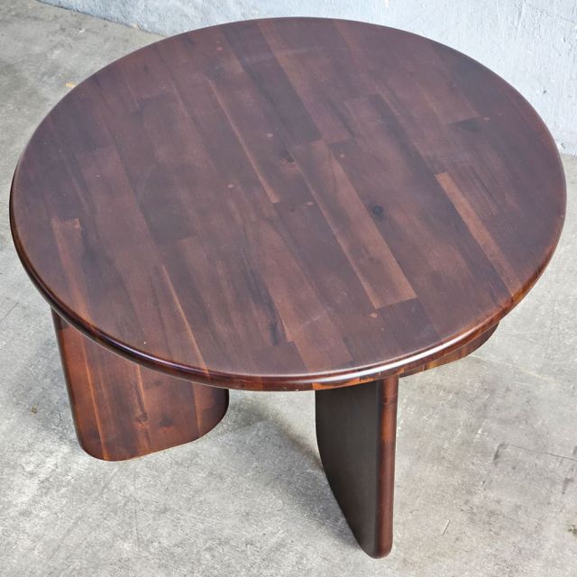 Bàn sofa tròn 70x70cm gỗ tràm TT68338