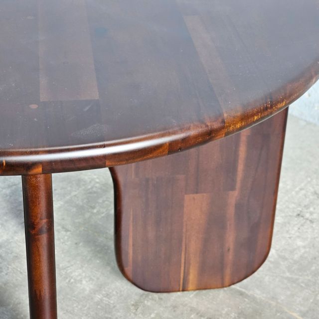 Bàn sofa tròn 70x70cm gỗ tràm TT68338