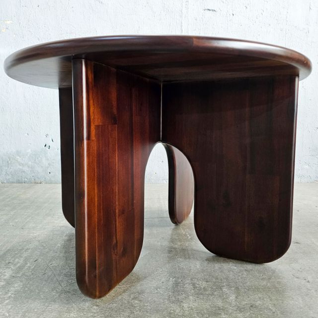 Bàn sofa tròn 70x70cm gỗ tràm TT68338