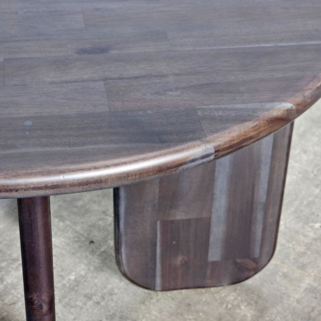 Bàn sofa tròn 70x70cm gỗ tràm TT68338