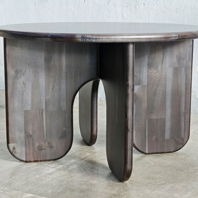 Bàn sofa tròn 70x70cm gỗ tràm TT68338