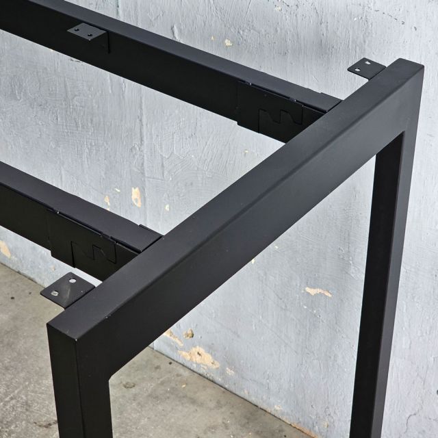 Chân sắt lắp ráp bàn cụm 2 200x50cm hệ Slean HCSL012