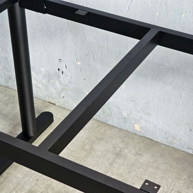 Chân sắt cho bàn cụm 2 người 102x90cm sơn tĩnh điện HBTO048