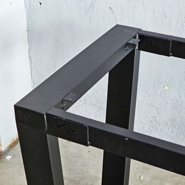 Chân sắt lắp ráp cho bàn 160x60cm sơn tĩnh điện CHB68087