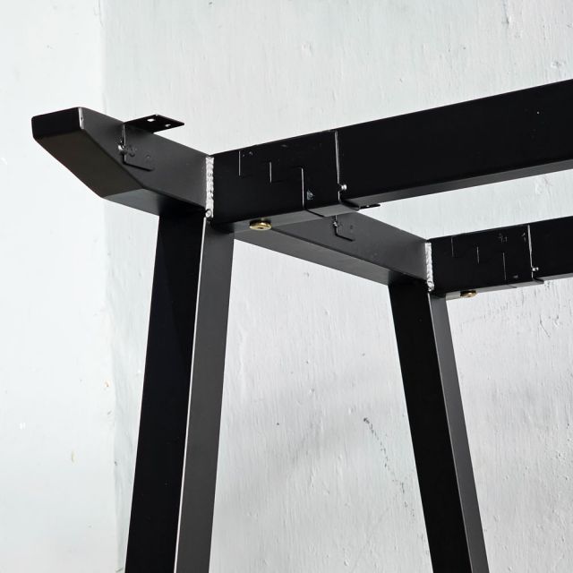 Chân bàn sắt 140x70cm hệ PLY lắp ráp HCPL004
