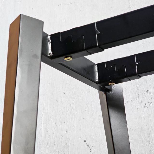 Chân sắt lắp ráp cho bàn 160x60cm hệ Tứ Giác Côn CBHD005