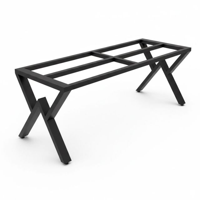 Chân sắt cho bàn ăn 200x70cm sơn tĩnh điện CHB68086