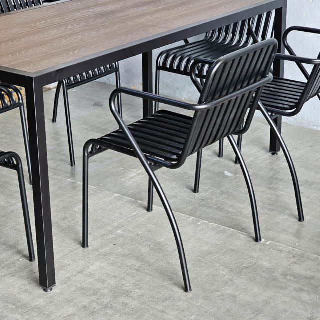 Combo bộ bàn ghế ăn ngoài trời CBNT020