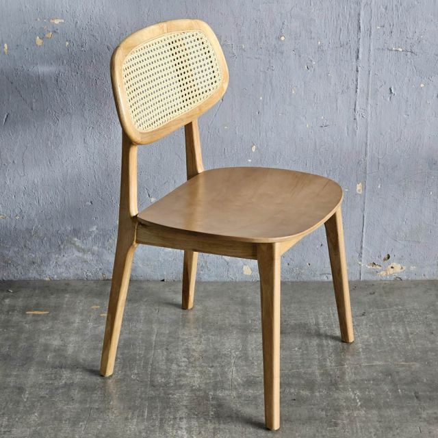 Ghế Secco gỗ cao su mặt plywood GSK039