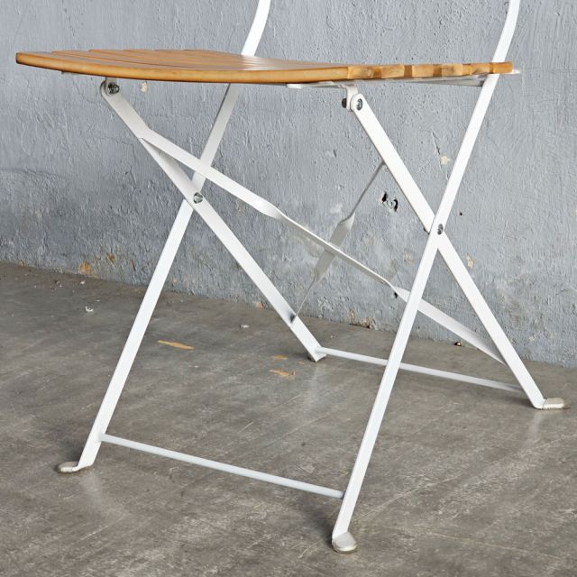 Ghế cafe ngoài trời Shefield gấp gọn gỗ tràm GCF087