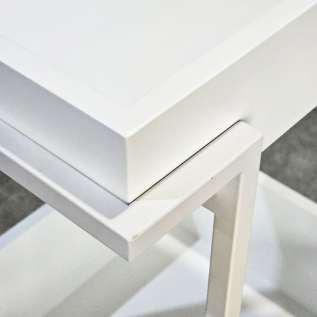 Kệ bếp di động 2 tầng 54x44x84cm gỗ cao su KB68081