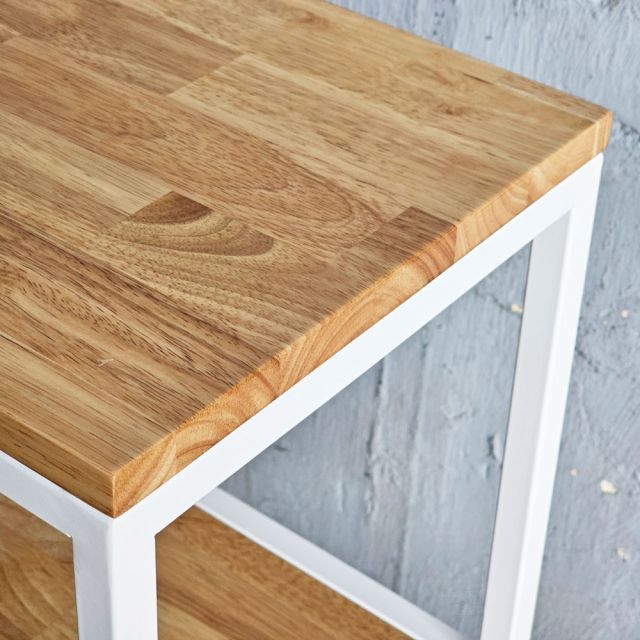 Kệ để CPU 3 tầng 50x30x96cm gỗ cao su KCPU68029