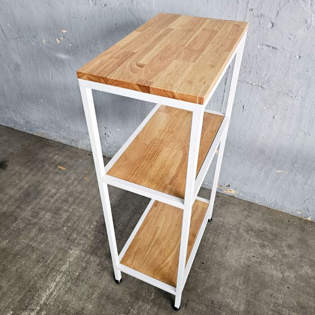 Kệ để CPU 3 tầng 50x30x96cm gỗ cao su KCPU68029