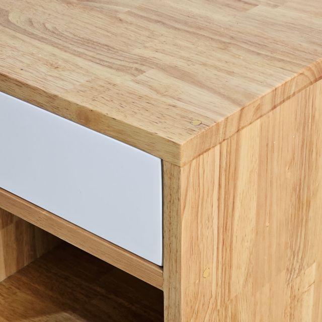 Kệ để máy rửa chén 80x60x50cm gỗ cao su KMRC001