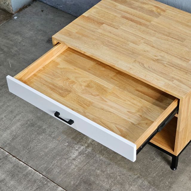 Kệ để máy rửa chén 80x60x50cm gỗ cao su KMRC001