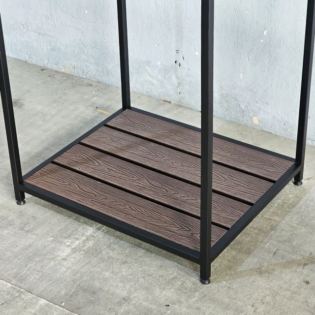 Kệ máy giặt 3 tầng 78x66x180cm gỗ cao su, gỗ nhựa KMG68029