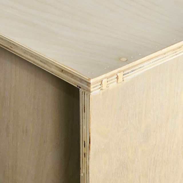 Quầy pha chế di động 180x60x80cm plywood phủ veneer Brich BLT68029