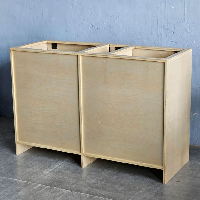 Quầy pha chế 130x50x88cm plywood phủ veneer Brich BLT68030