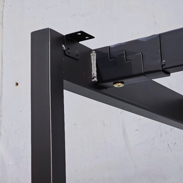 Chân sắt lắp ráp bàn 120x60cm hệ Slean HCSL004