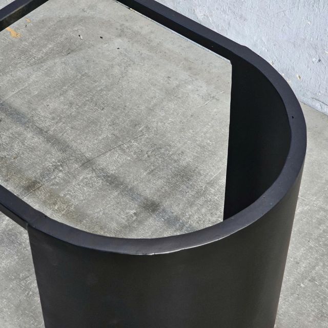 Chân bàn sofa bo cong 100x40x41cm sơn tĩnh điện CHB68090