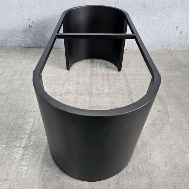 Chân bàn sofa bo cong 100x40x41cm sơn tĩnh điện CHB68090