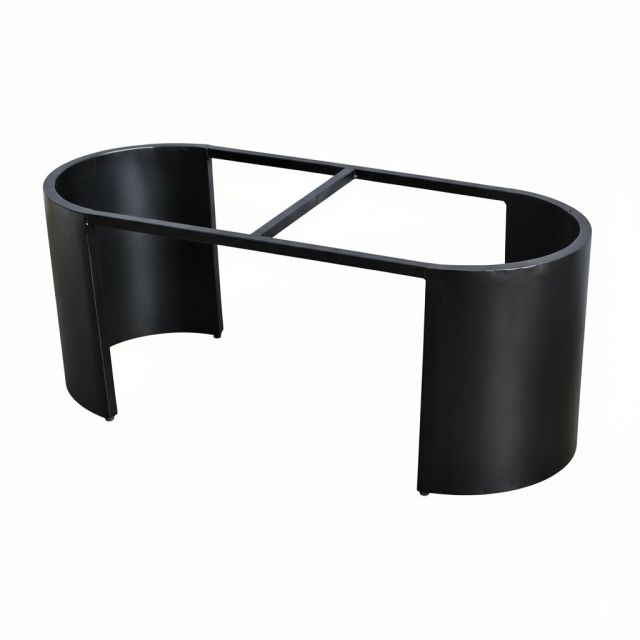 Chân bàn sofa bo cong 100x40x41cm sơn tĩnh điện CHB68090