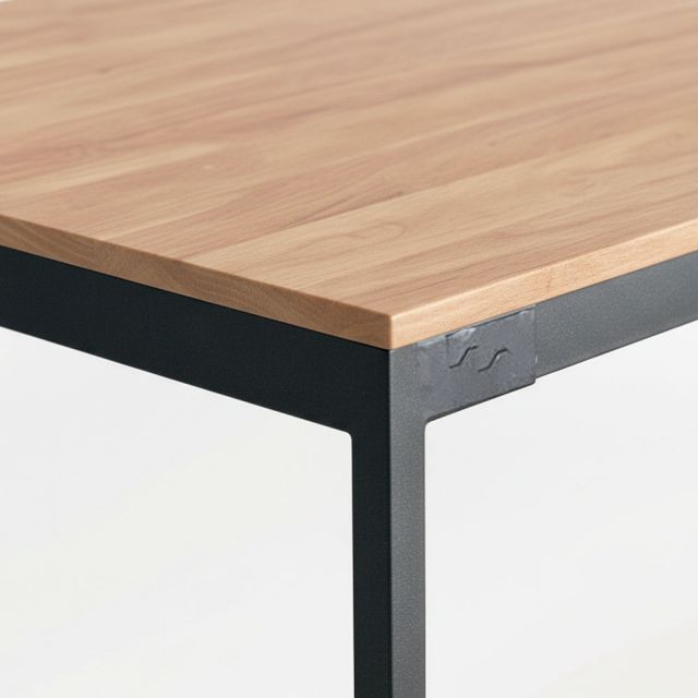 Bàn họp 240x90cm gỗ cao su hệ Slean HBSL049