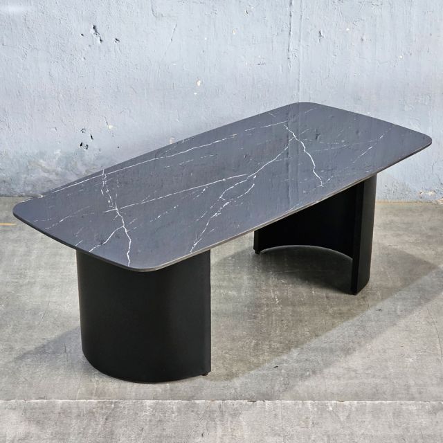 Bàn sofa chữ nhật 120x55x45cm mặt ceramic TT68358