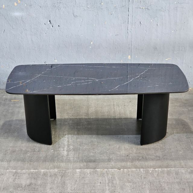 Bàn sofa chữ nhật 120x55x45cm mặt ceramic TT68358