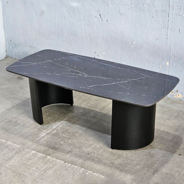 Bàn sofa chữ nhật 120x55x45cm mặt ceramic TT68358