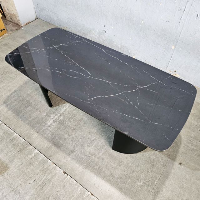 Bàn sofa chữ nhật 120x55x45cm mặt ceramic TT68358