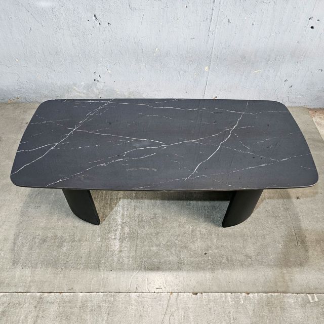 Bàn sofa chữ nhật 120x55x45cm mặt ceramic TT68358