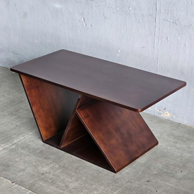 Bàn sofa chữ nhật 100x50x45cm gỗ cao su TT68229