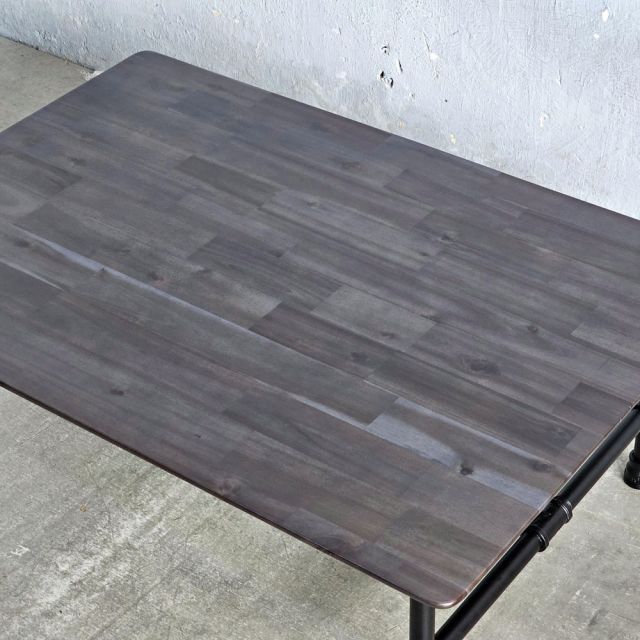 Bàn trà chân ống nước 100x70cm gỗ tràm TT68311