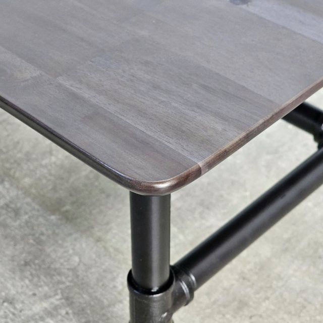 Bàn trà chân ống nước 100x70cm gỗ tràm TT68311